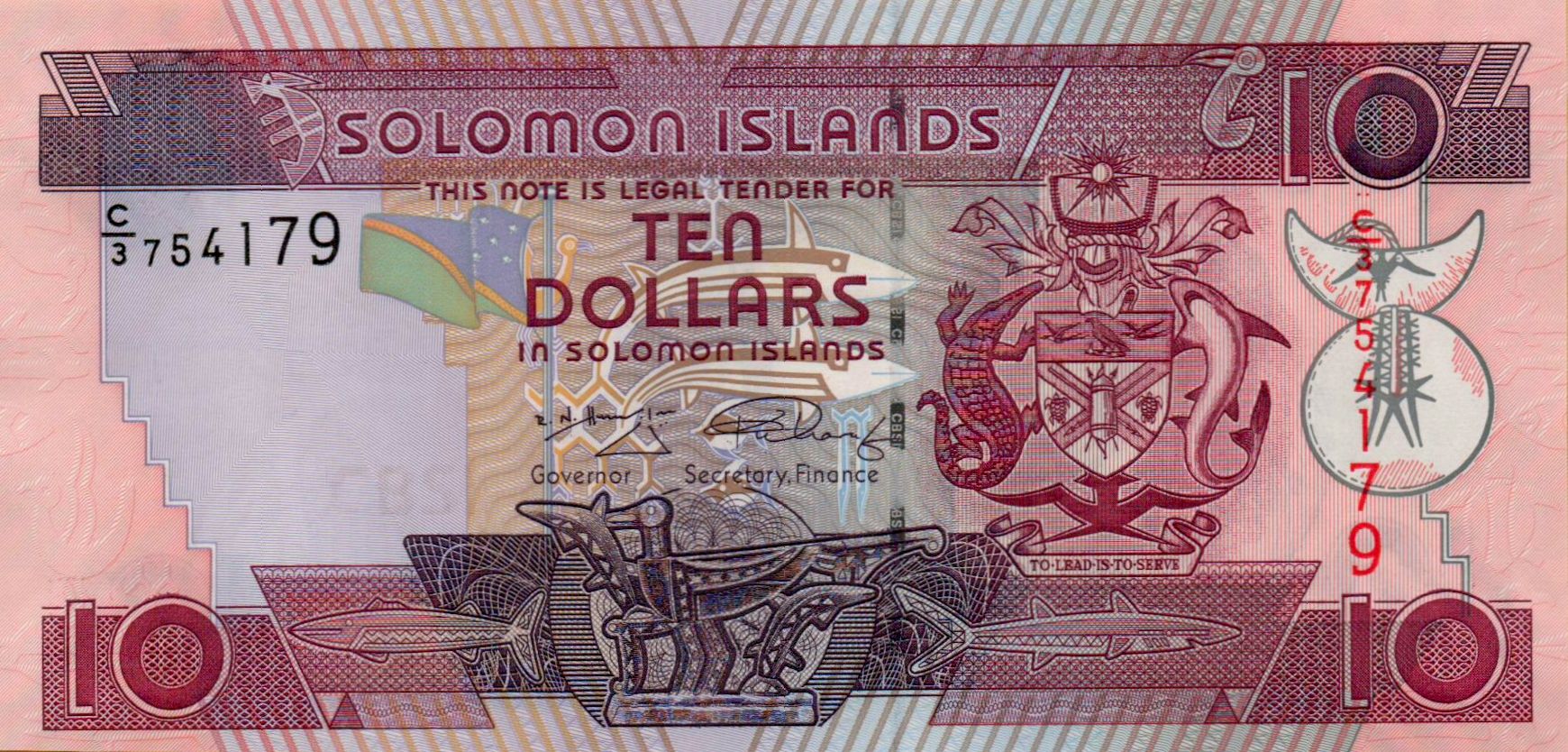 Solomon Islands 10 2004 UNC P-27/2